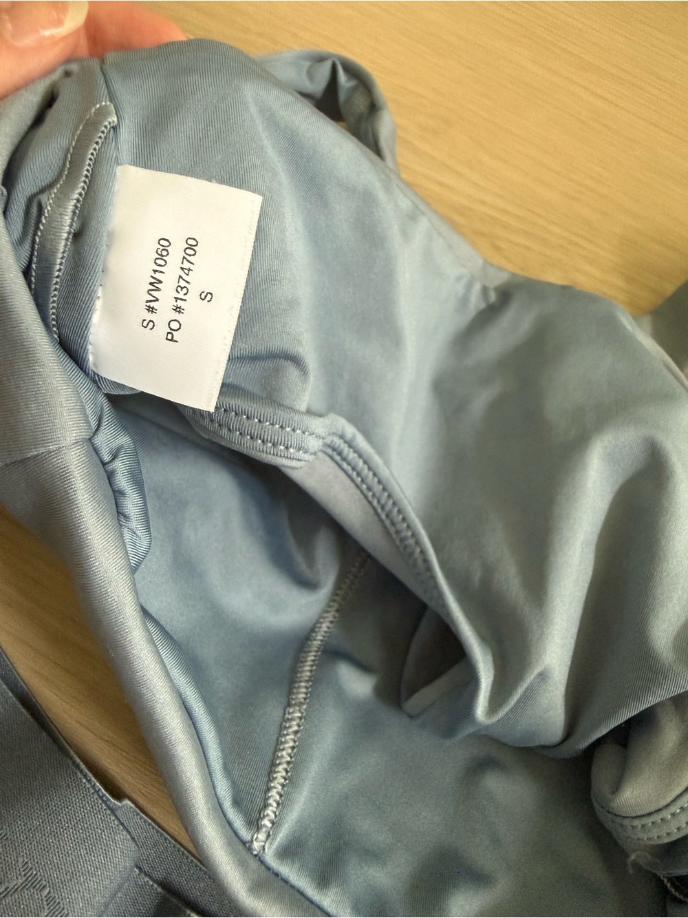 Vuori Luna Short and matching bra top in Cloud - Picture 6 of 9